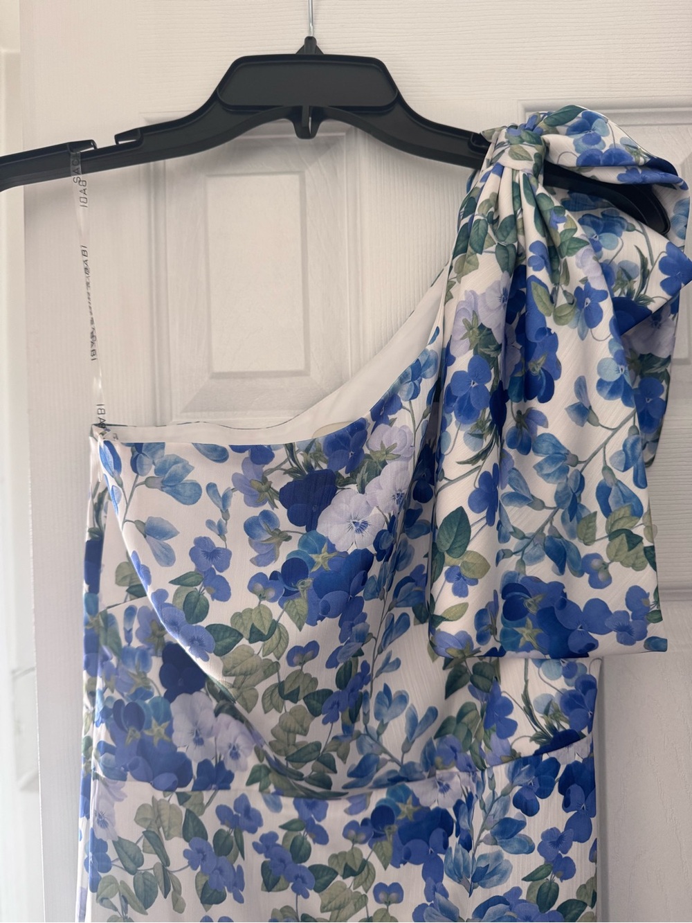 Sachin & Babi Chelsea Floral One Shoulder Gown 0 - Picture 2 of 5